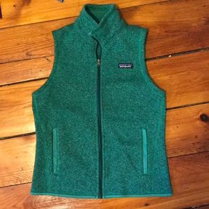 BRAND NEW green Patagonia Better Sweater Vest